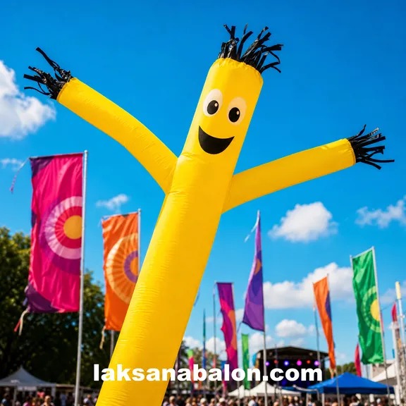 Distributor Balon Sky Dancer Tasikmalaya – Tarik Perhatian Toko Anda - Laksana Balon untuk event dan promosi
